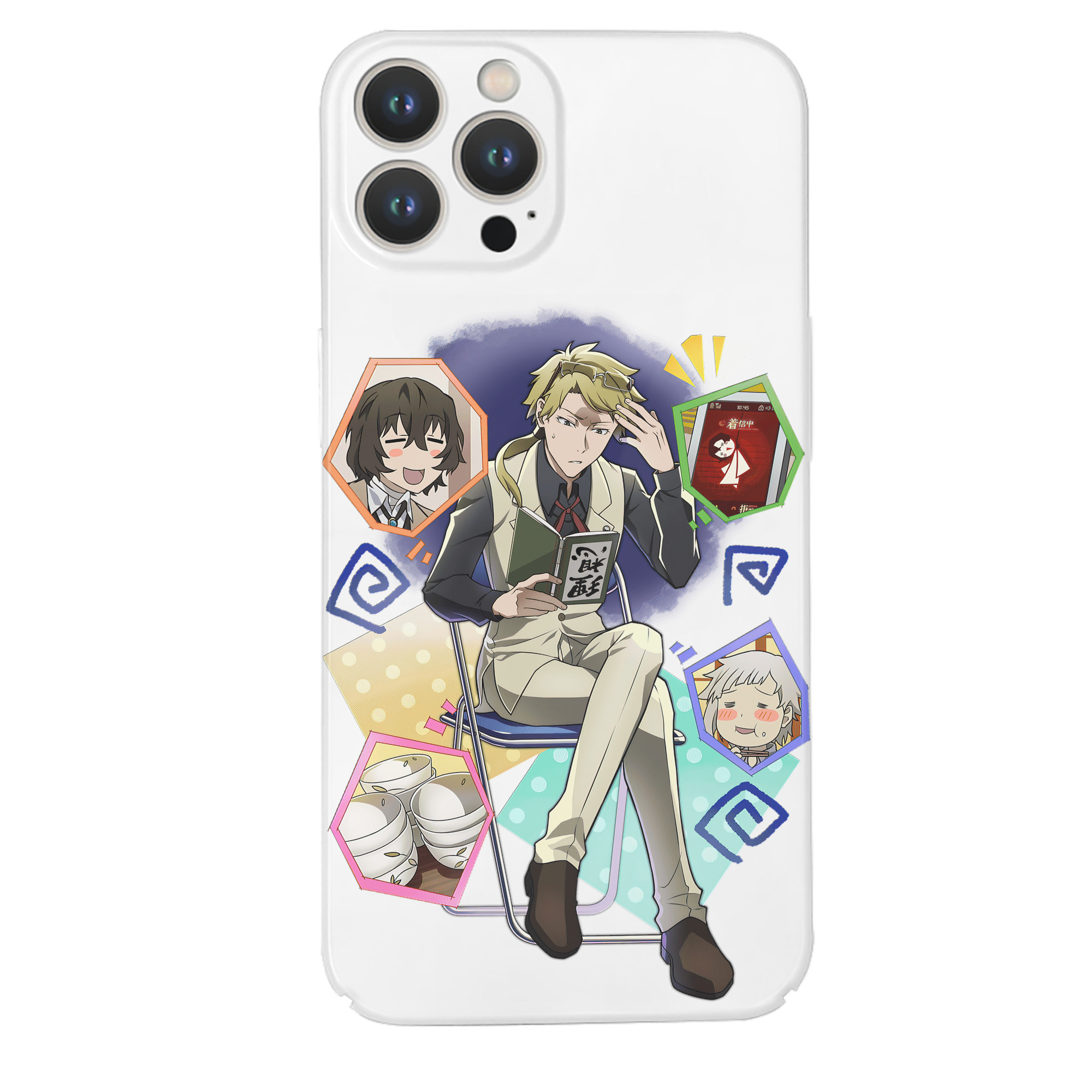 （画像用） 文豪ストレイドッグス Bungo Stray Dogs 【iPhone 14シリーズ対応】ハードケース